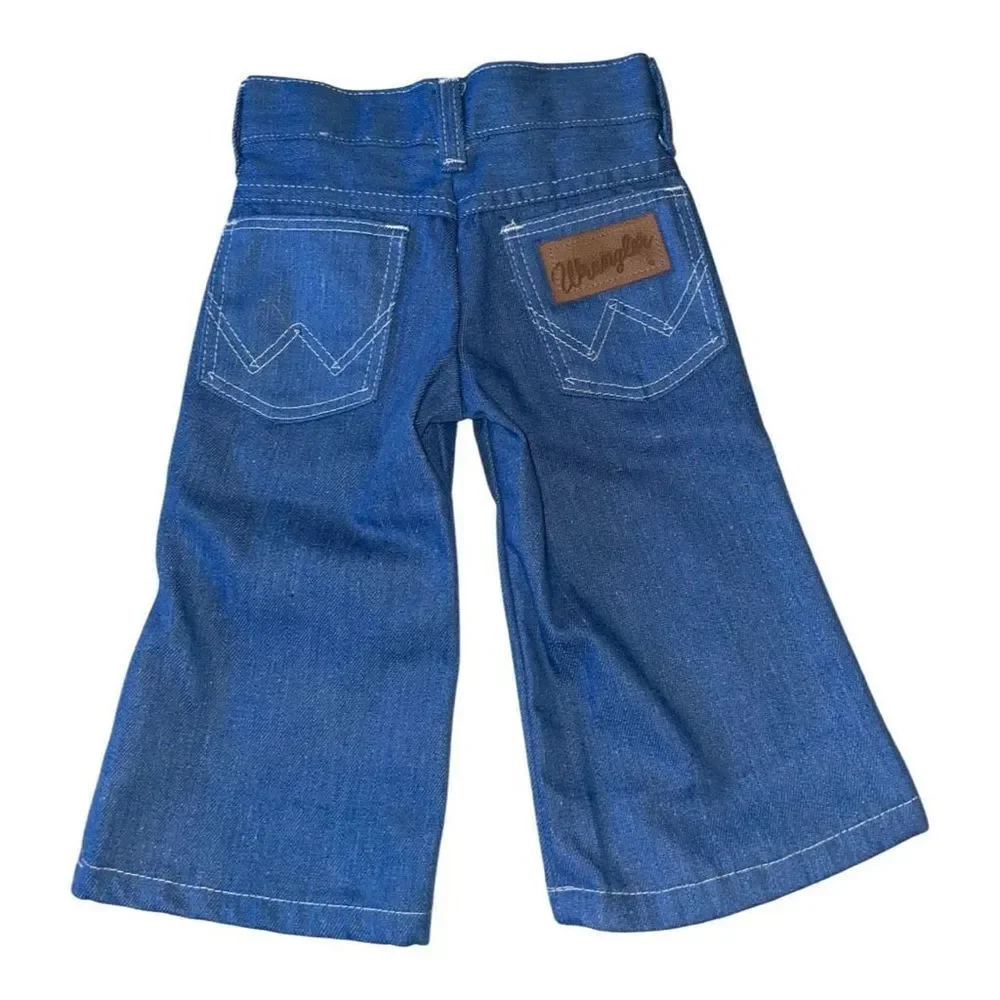 Wrangler Kids vintage toddlers jeans EUC size 1T slim